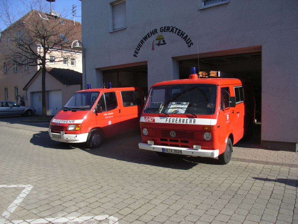 Mannschaftstransportwagen MTW der Abteilung Glshausen